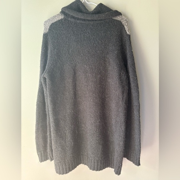 Olsen Europe, size L, over sized, wool/mohair/alpaca cowl neck sweater - Picture 4 of 4